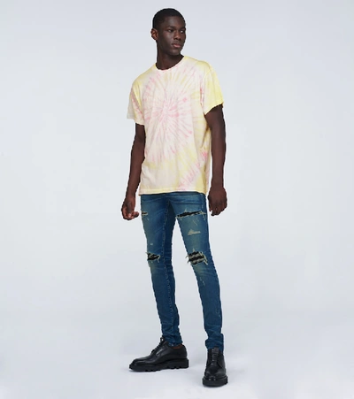 Shop Amiri Tie-dye Hippie T-shirt In Multicoloured