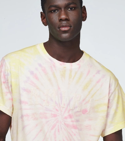 Shop Amiri Tie-dye Hippie T-shirt In Multicoloured