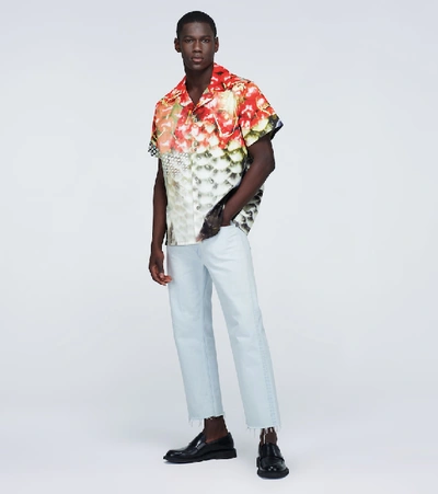 Shop Maison Margiela Cherry Printed Short-sleeved Shirt In Multicoloured