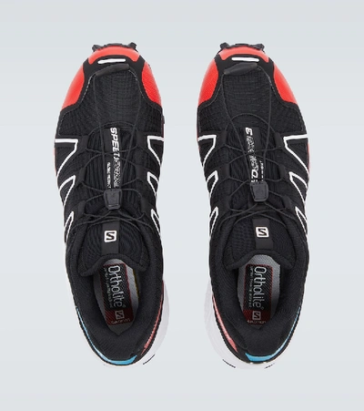 Shop Salomon Speedcross 3 Adv Sneakers In Black