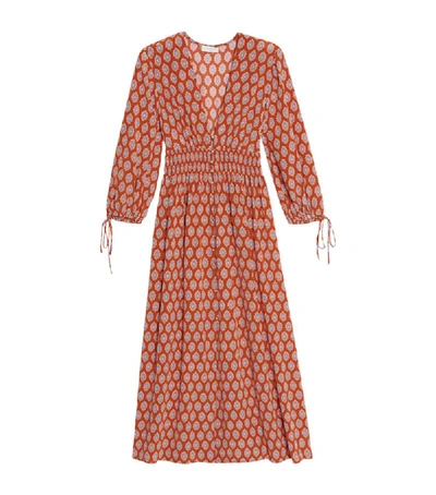 Shop Sandro Jacquard Maxi Dress