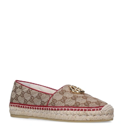 Shop Gucci Matelassé Pilar Espadrilles