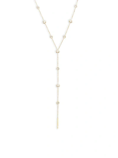 Shop Adriana Orsini Cubic Zirconia Liberty Y-neck Necklace