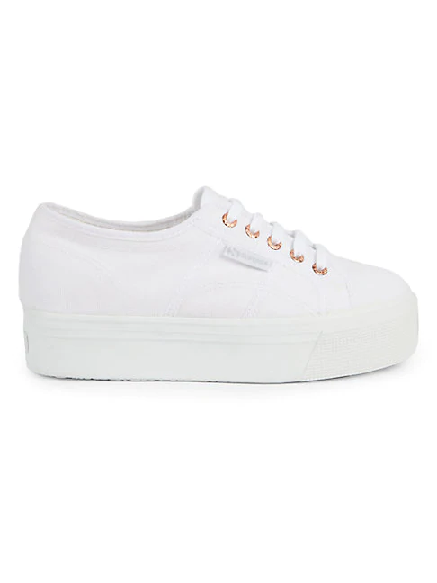 superga platform scritta