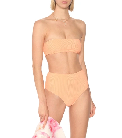 Shop Jade Swim Bound Bikini Bottoms In Orange