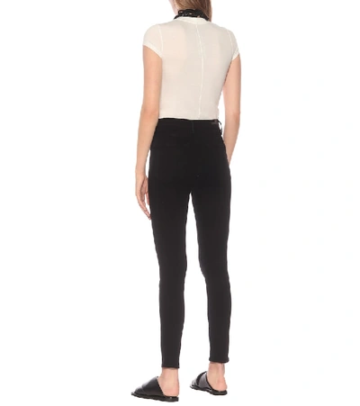 Shop Citizens Of Humanity Chrissy High-rise Skinny Jeans In Black
