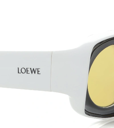 Shop Loewe Paula's Ibiza Acetate Sunglasses In Multicoloured