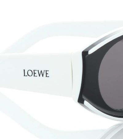 Shop Loewe Paula's Ibiza Acetate Sunglasses In Black