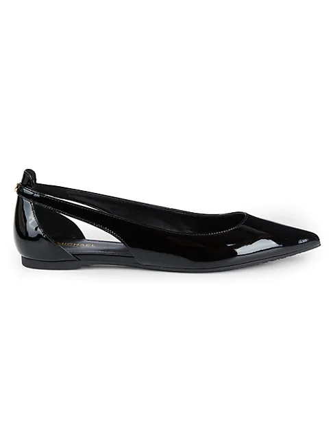 michael kors white flats