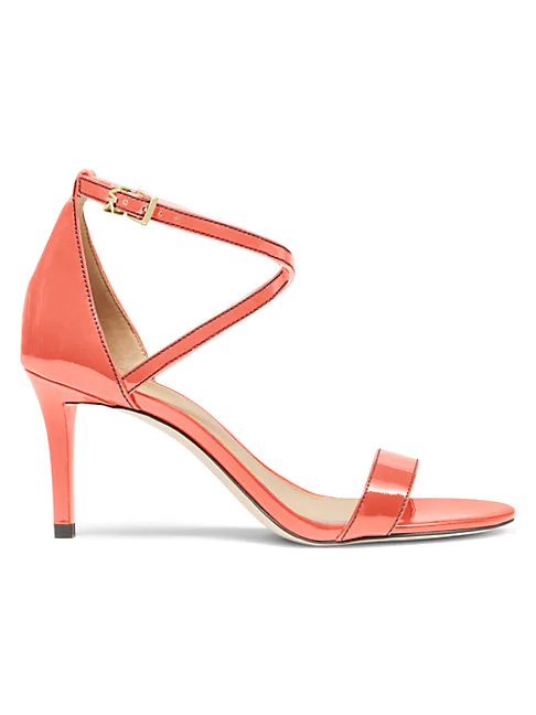 michael kors patent leather sandals