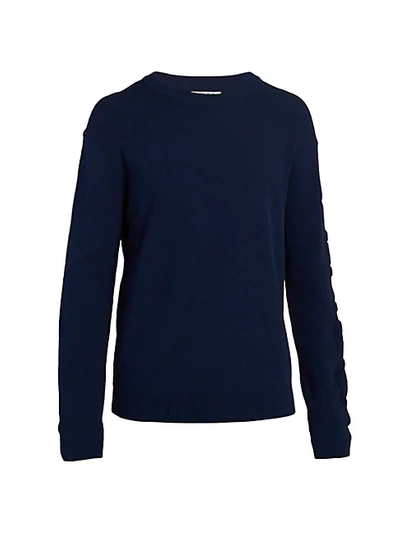 Shop Kenzo Cotton-blend Sweatshirt In Blue