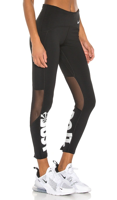 Nike Speed Icon Clash Women's 7/8 Running Tights In Black White &  Reflective Silver | ModeSens