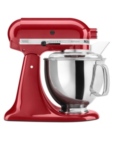 Shop Kitchenaid Artisan 5 Qt. Stand Mixer Ksm150ps In Empire Red