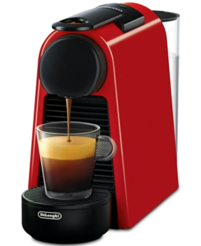Shop Nespresso Original Essenza Mini Espresso Machine By De'longhi In Red