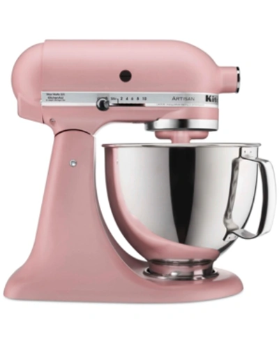 Shop Kitchenaid Artisan 5 Qt. Stand Mixer Ksm150ps In Matte Dried Rose