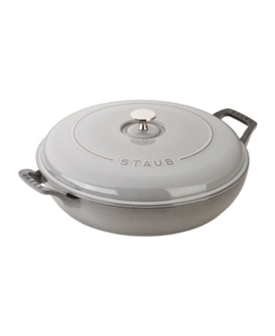 Shop Staub Cast Iron 3.5-qt. Braiser In Graphite Grey