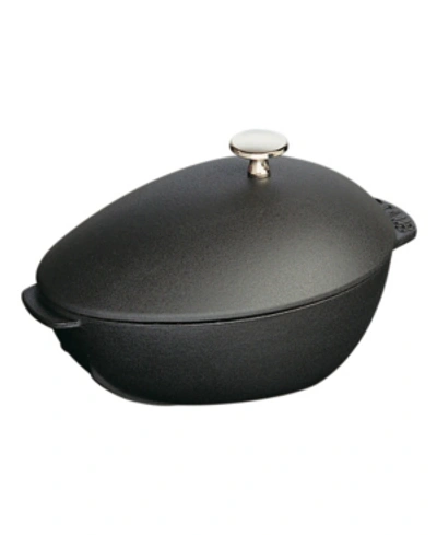 Staub Cast Iron 2-qt. Mussel Pot In Matte Black