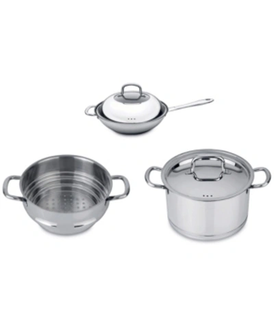 Shop Berghoff Collect'n'cook Stainless Steel 5-pc. Vegetable Stir-fry Cookware Set