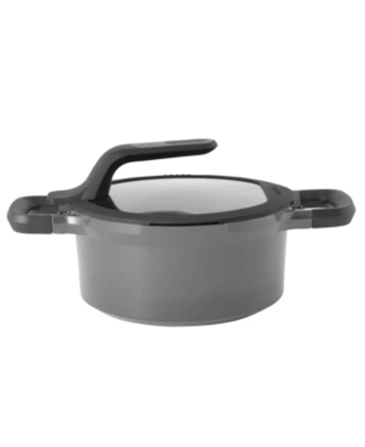 Shop Berghoff Gem Collection Nonstick 1.9-qt. Covered Casserole In Gray