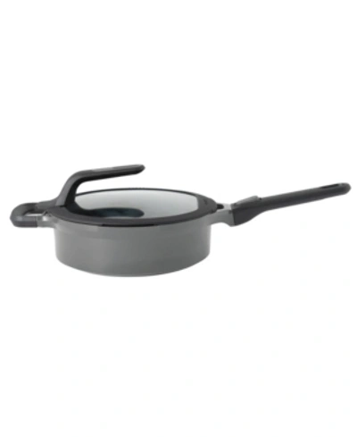 Shop Berghoff Gem Collection Nonstick 10" Covered Saute Pan In Gray