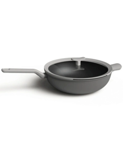 Shop Berghoff Leo Collection 12.5" Covered Wok In Gray