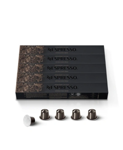 Nespresso Capsules Originalline, Roma, Medium Roast Espresso Coffee, 50-count Espresso Pods