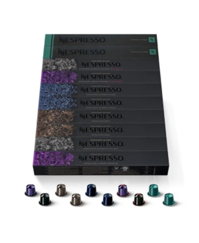 Shop Nespresso Capsules Originalline , Best Seller Variety Pack, Dark Roast Espresso Coffee, 100-count Espresso Pod In No Color