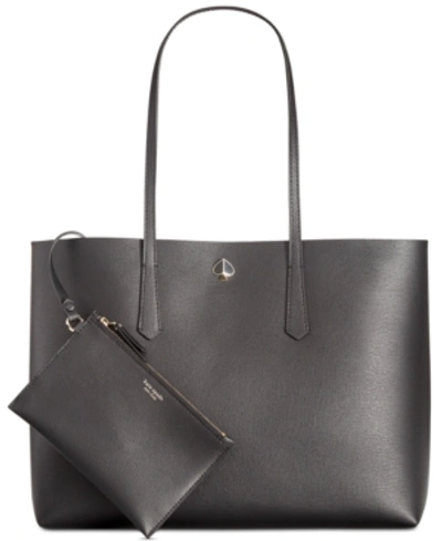 Shop Kate Spade New York Molly Tote In Black/gold