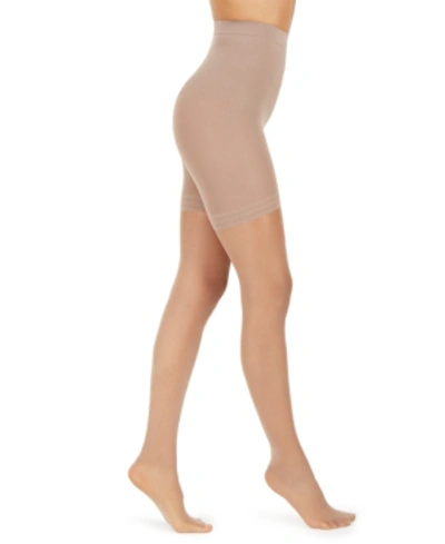 Shop Donna Karan Women's Signature Satin Sheer Pantyhose With Restore Technology D0b109 In Nude