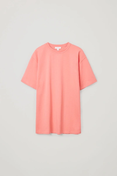 Shop Cos Relaxed-fit T-shirt In Pink