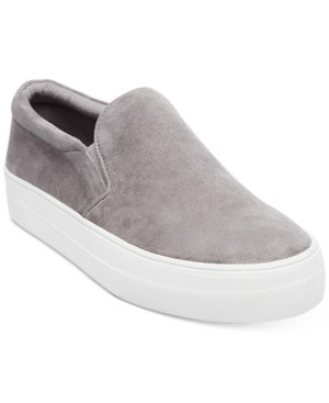 steve madden grey suede sneakers