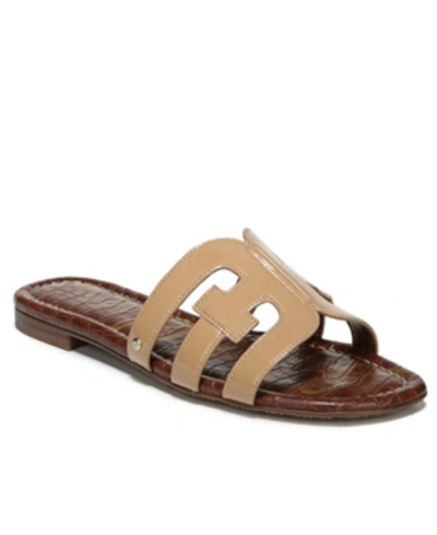 Shop Sam Edelman Bay Slip-on Sandals Women's Shoes In Almond