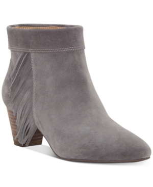 lucky brand fringe booties