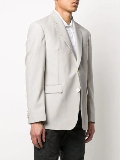 Shop Givenchy Classic Jacket In Grey