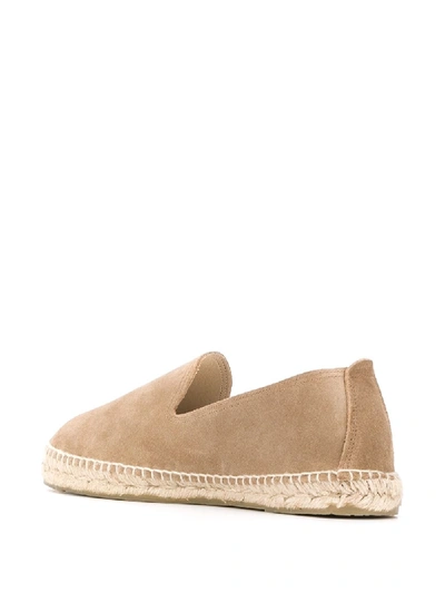 Shop Manebi Hamptons Espadrillas In Beige