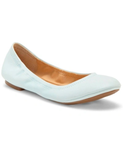 Shop Lucky Brand Women's Emmie Ballet Flats Women's Shoes In Blue Glow