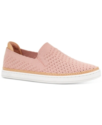 Shop Ugg Women's Sammy Chevron Slip-on Sneakers In La Sunset Pink