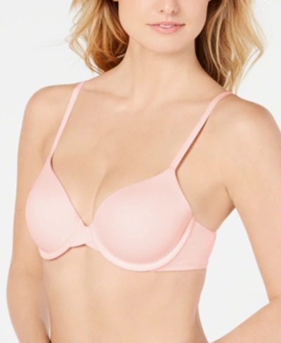 Shop Calvin Klein Perfectly Fit Full Coverage T-shirt Bra F3837 In Nymph's Thigh