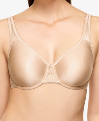 Shop Wacoal Basic Beauty Full-figure Underwire Bra 855192, Up To H Cup In Sand