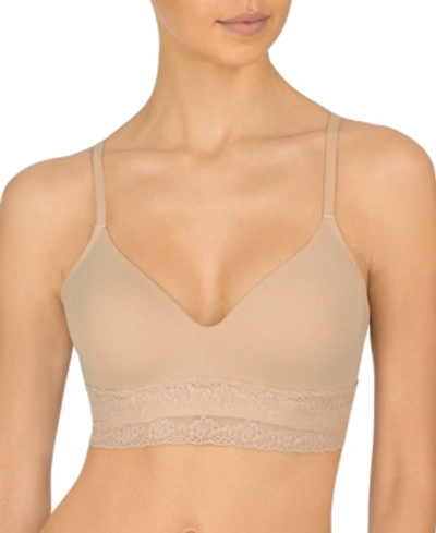 Shop Natori Bliss Perfection Contour Soft Cup Bra 723154 In Cafe