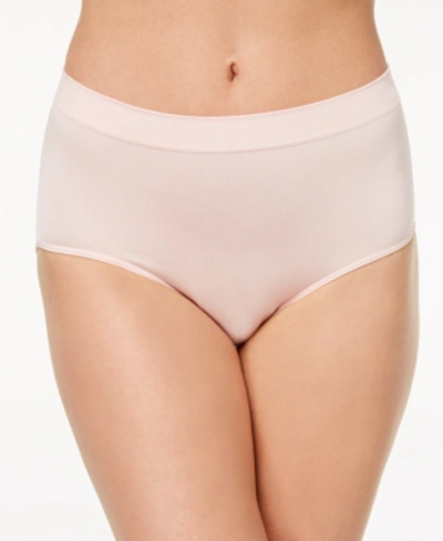 Shop Wacoal Women's B-smooth Brief Seamless Underwear 838175 In Chalk Pink
