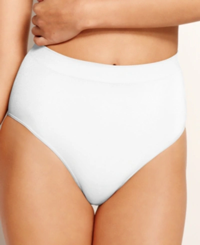 Wacoal Understated Cotton Hi-cut Brief In White