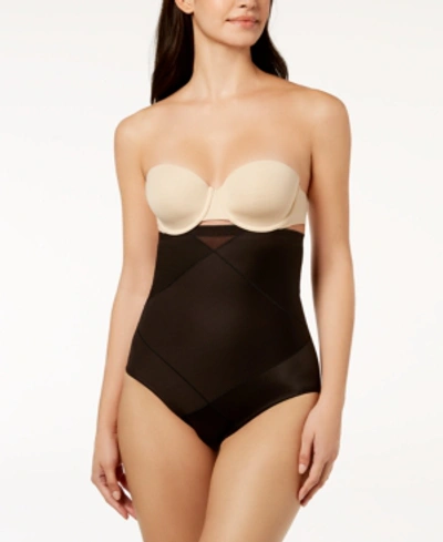 Miraclesuit Instant Tummy Tuck High-waist Thighslimmer 2419 In Black