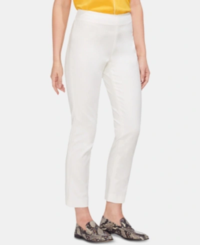 Shop Vince Camuto Skinny Ankle Pants In New Ivory