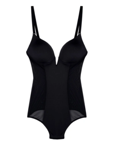 Shop Cosabella 'marni' Low Back Thong Bodysuit, Online Only In Black