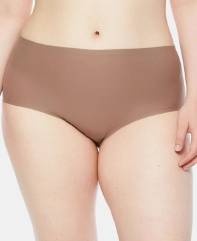 Shop Chantelle Women's Plus Size Soft Stretch One Size Full Brief Underwear 1137, Online Only In Hazelnut