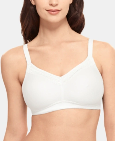 Shop Wacoal Women's Perfect Primer Wire Free Bra 852313, Up To Ddd Cup In White