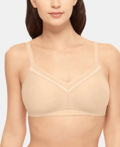 Shop Wacoal Women's Perfect Primer Wire Free Bra 852313, Up To Ddd Cup In Sand