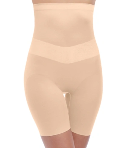 Shop Wacoal Women's Fit & Lift High-waist Thigh Shaper We137008 In Light Beige