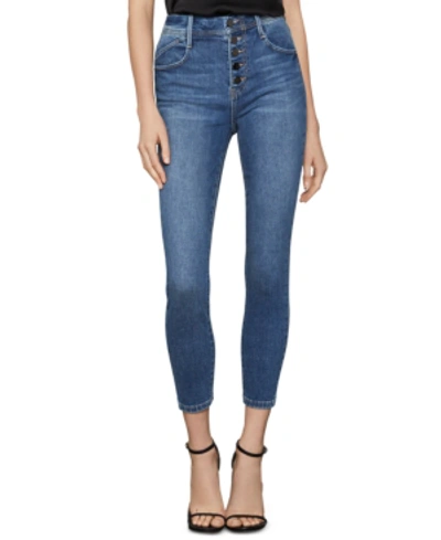 Shop Bcbgmaxazria The High-rise Skinny Crop Jeans In Jolie